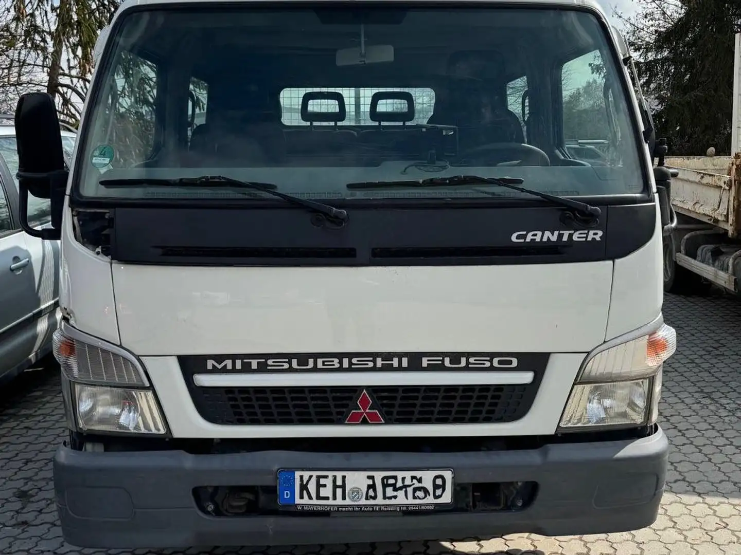Mitsubishi Canter Canter 3C13D Kipper Doppelkabiner AHK Weiß - 1