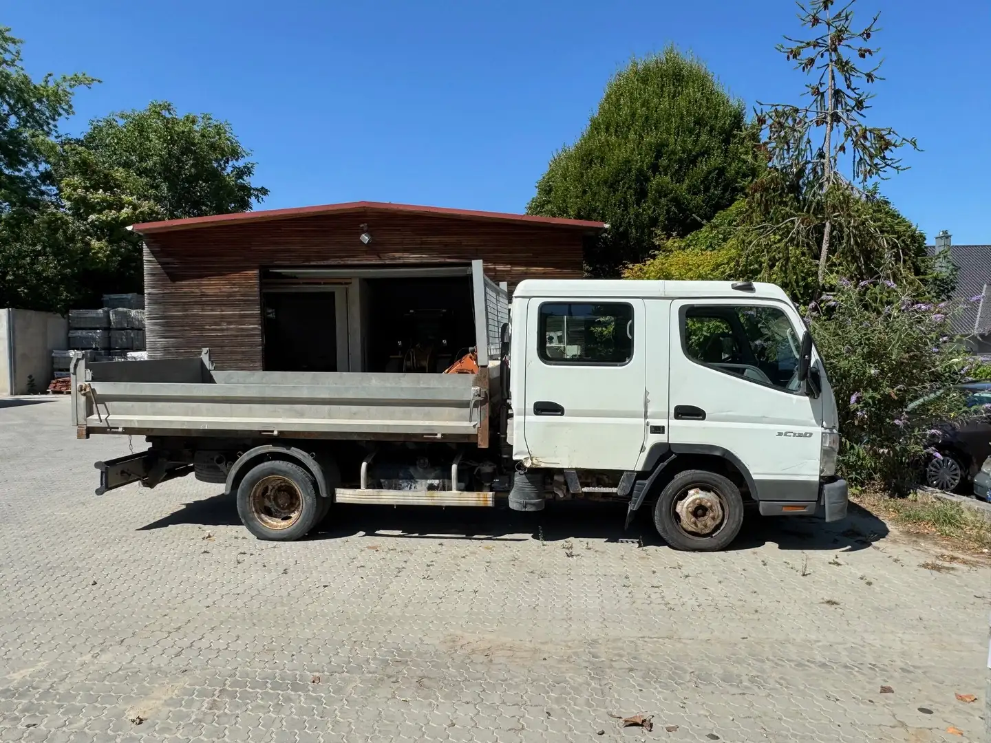 Mitsubishi Canter Canter 3C13D Kipper Doppelkabiner AHK Weiß - 2