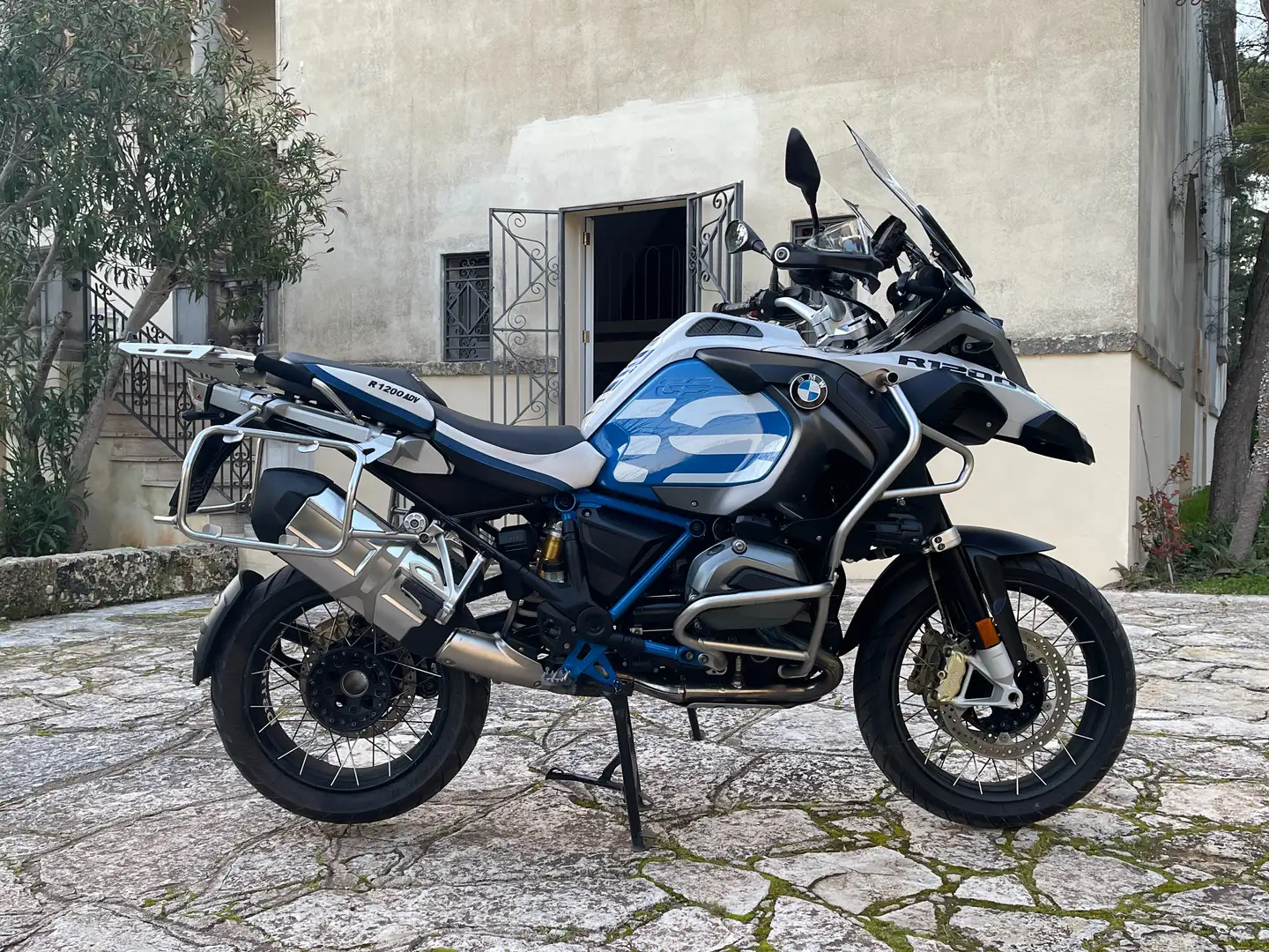 BMW R 1200 GS Adventure rallye Weiß - 1