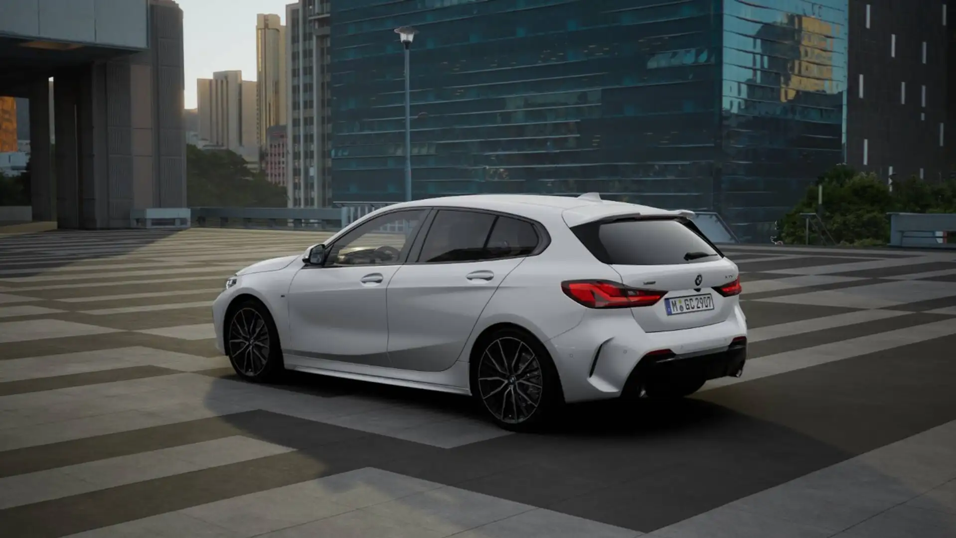 BMW 120 d xDrive Aut. M-Sport /LED/SpurAss/HUD Weiß - 2