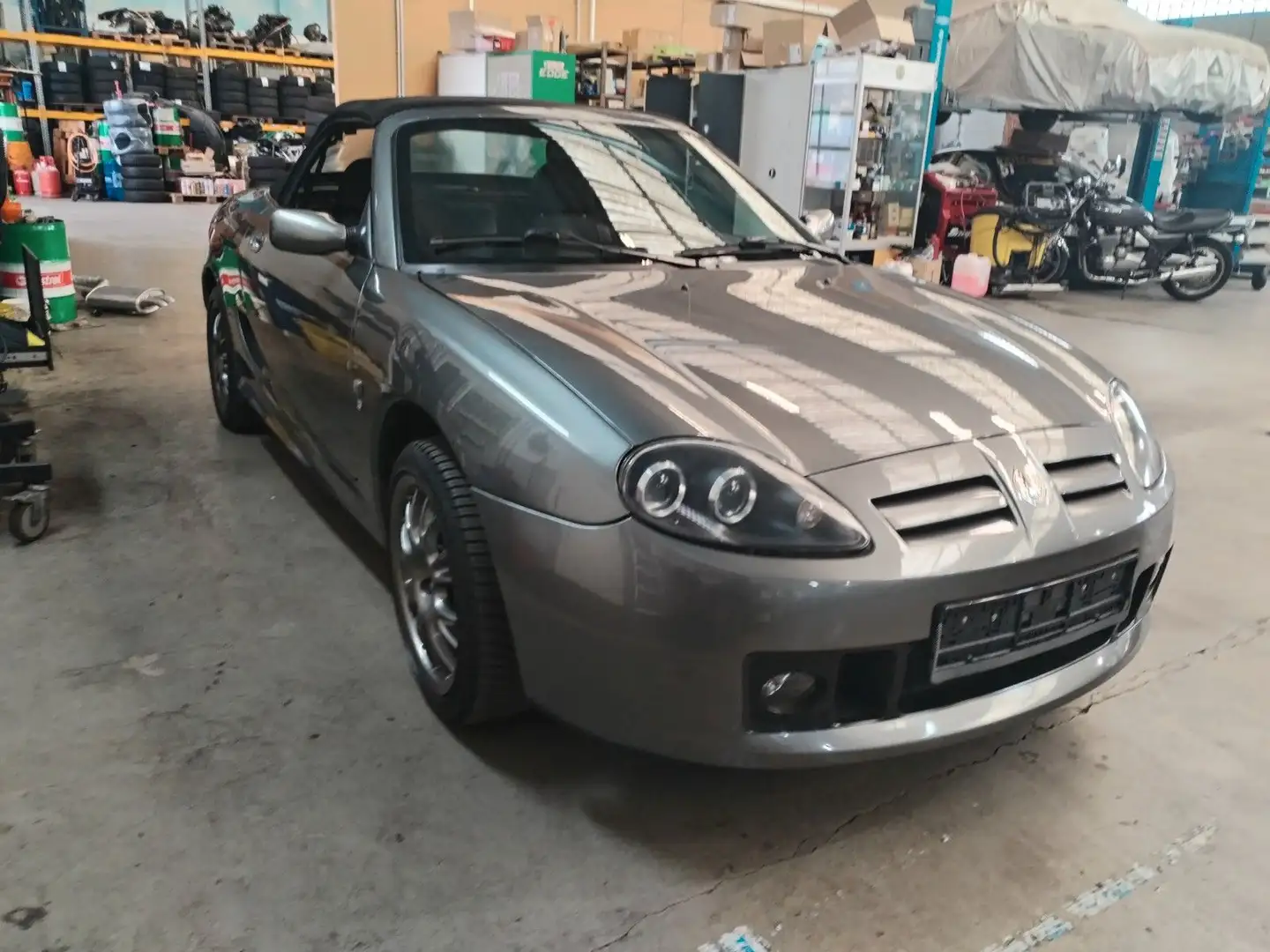 MG TF Sehr gepflegt   X Power Grey Gris - 1