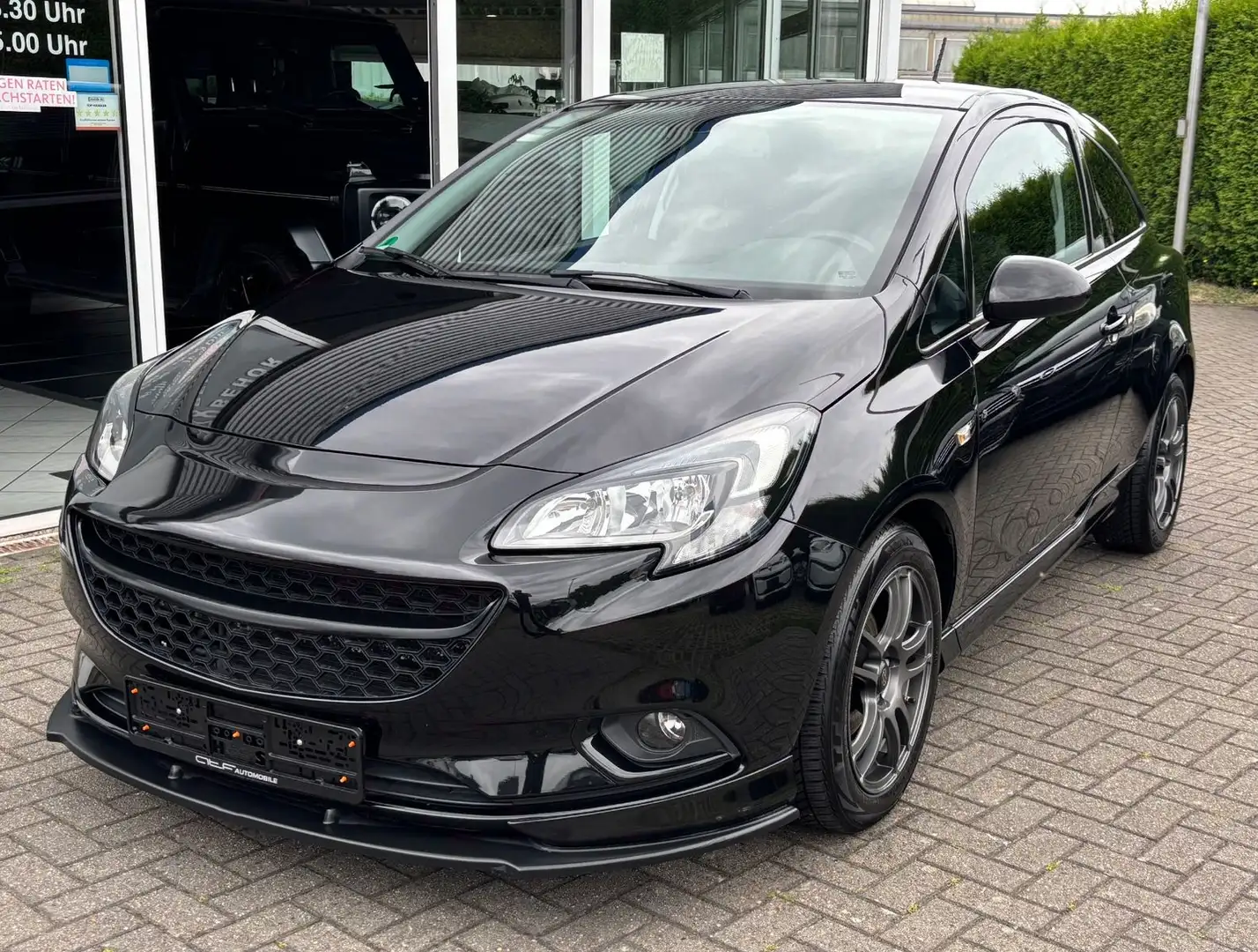 Opel Corsa E 1.4 Color Edition/Opc line / top!!! Schwarz - 1