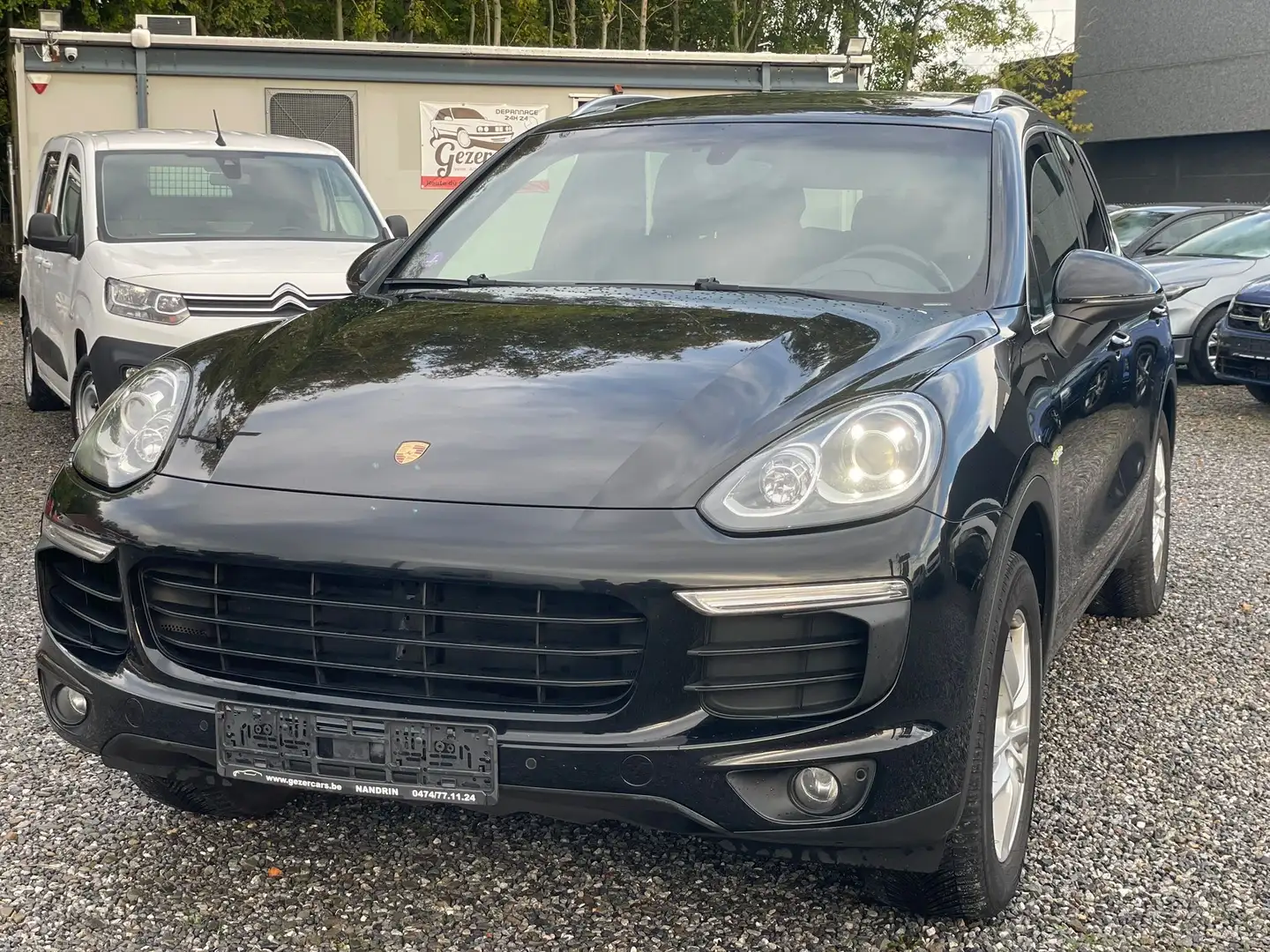 Porsche Cayenne S 3.0i Hybrid Tiptronic **Tva Déductible** Zwart - 1