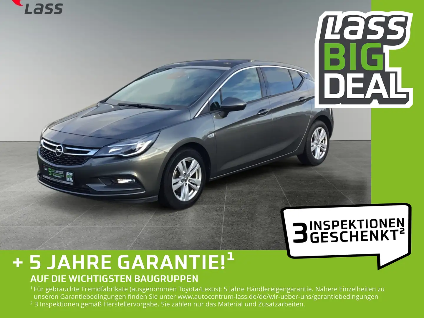 Opel Astra K 1.4 Turbo Dynamic SHZ, KAMERA, NAVI Gris - 1