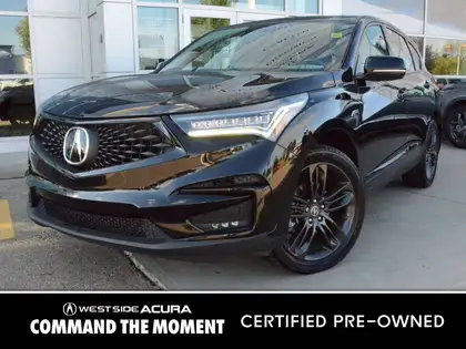 Black 2021 Acura RDX SUV / Crossover All-Wheel Drive Automatic