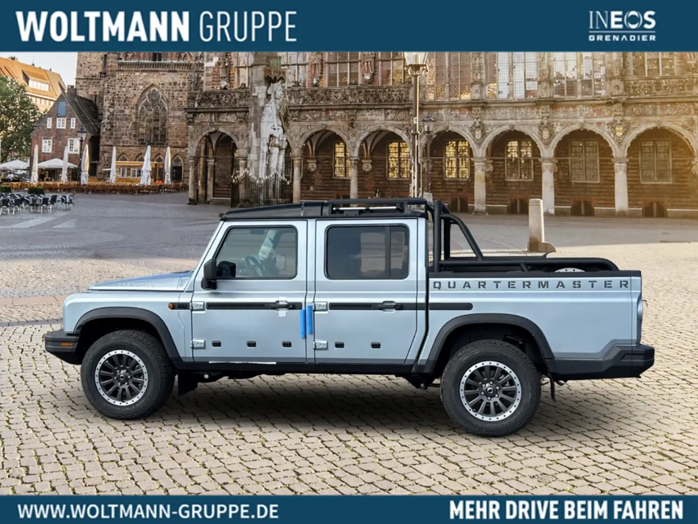 Ineos Grenadier Quartermaster Neuwagencharakter,SONDERPREIS 3,5 To Gümüş rengi - 2