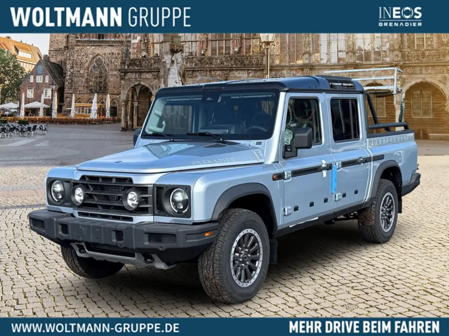 Ineos Grenadier Quartermaster 3.0 TT Diesel 5,5T sofort Verfügbar Silver - 1