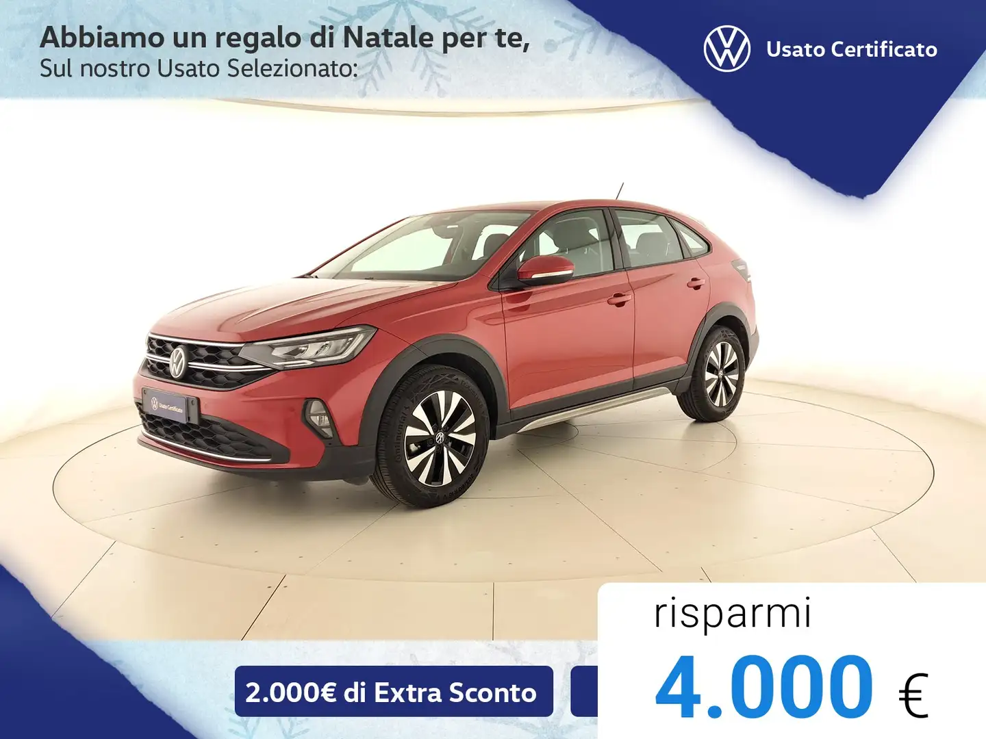 Volkswagen Taigo 1.0 tsi life 95cv Czerwony - 1