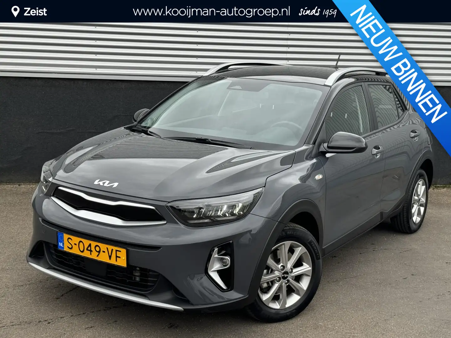 Kia Stonic 1.0 T-GDi MHEV DynamicLine Apple Carplay en/of And Grijs - 1