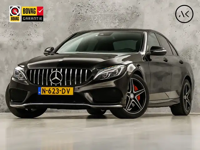 Mercedes-Benz C 250 AMG Sport 211Pk Automaat (NAVIGATIE, RODE REMKLAUW