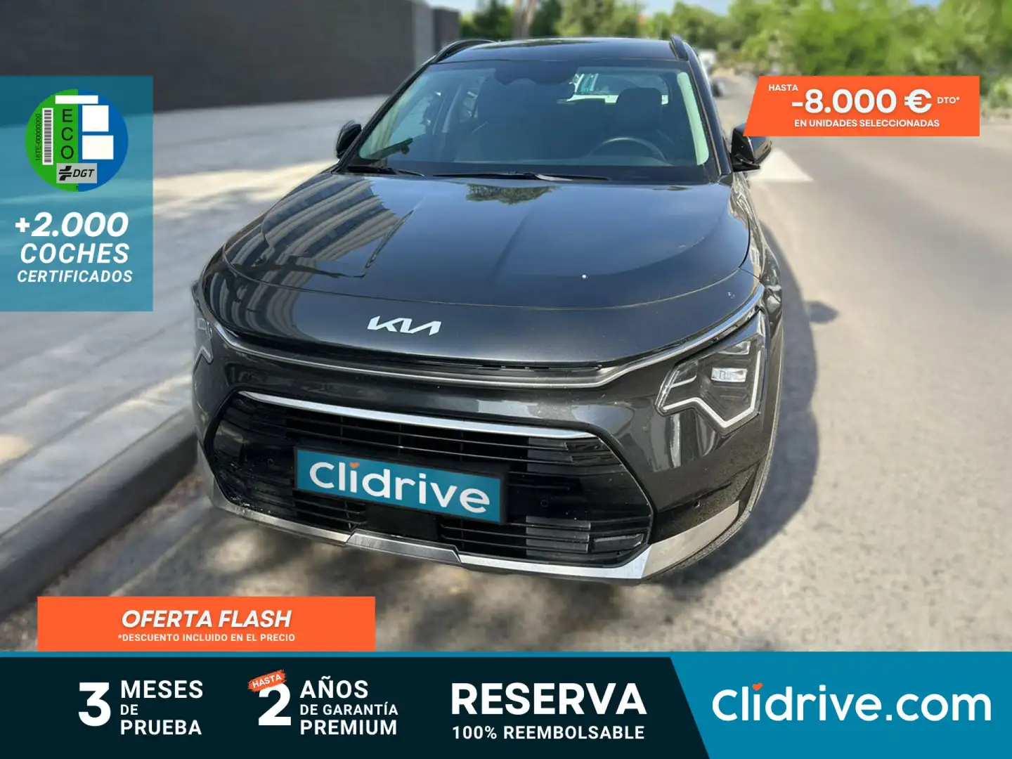 Kia Niro 1.6 GDi HEV 104kW (141CV) Drive Noir - 1