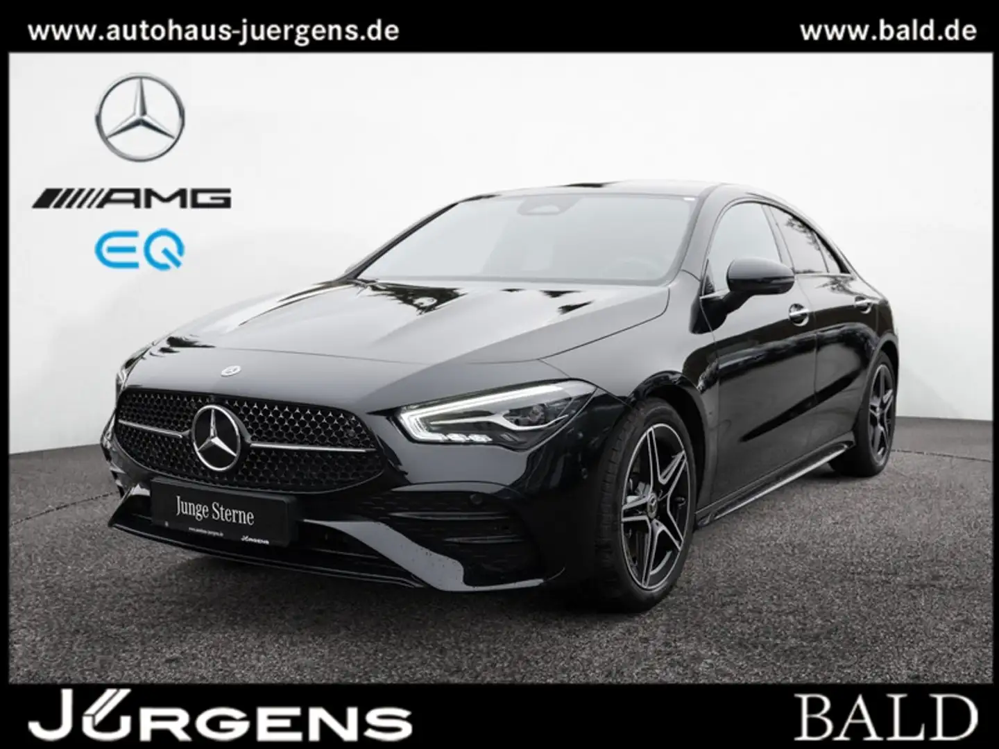 Mercedes-Benz CLA 200 Coupé AMG-Sport/Burm/Night/Stdhz/Distr Noir - 1