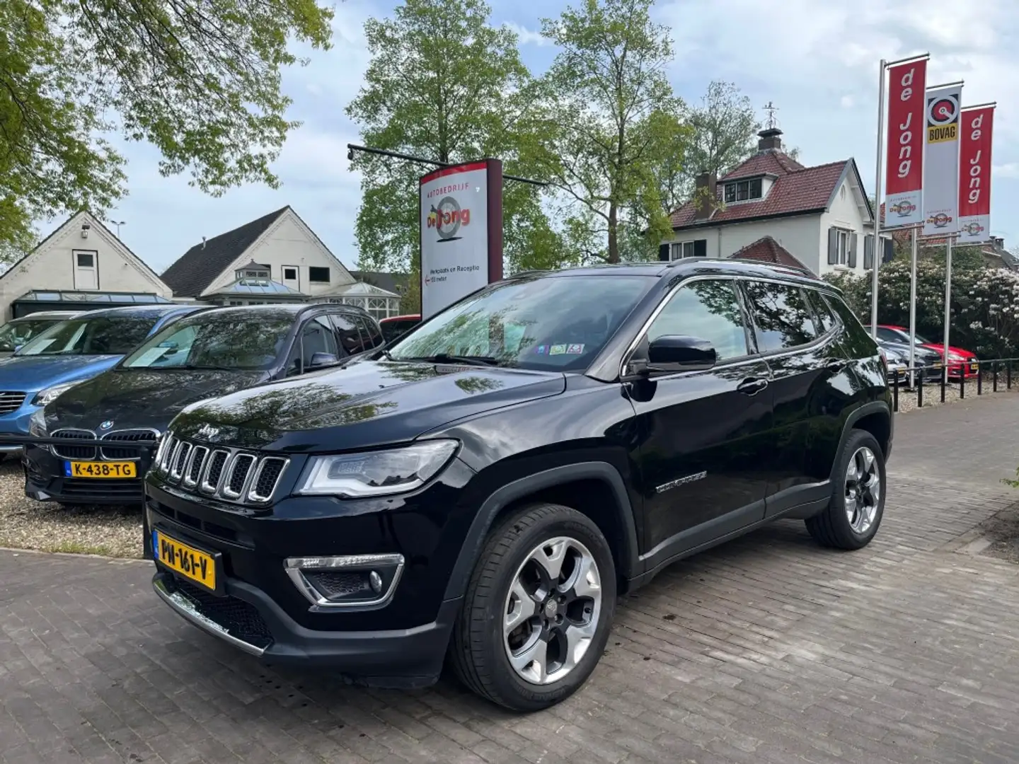 Jeep Compass 1.4 MultiAir Opening Edition 4x4 AUTOMAAT / NAVI / Nero - 1