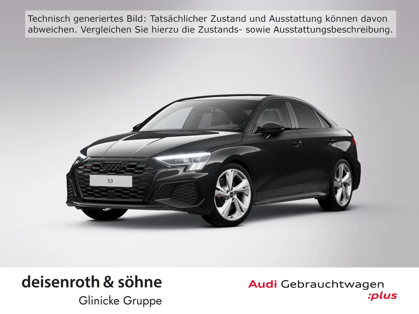 Audi S3 TFSI Matrix/B&O/Nav/MagRide/Kam/SHZ Noir - 1