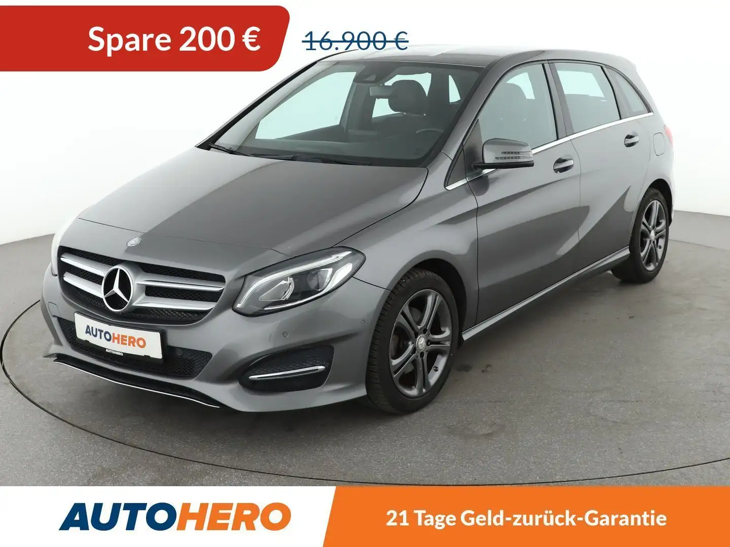 Mercedes-Benz B 180 B 180 Urban Aut.*LED*NAVI*TEMPO*PDC*SHZ*KLIMA* Grau - 1