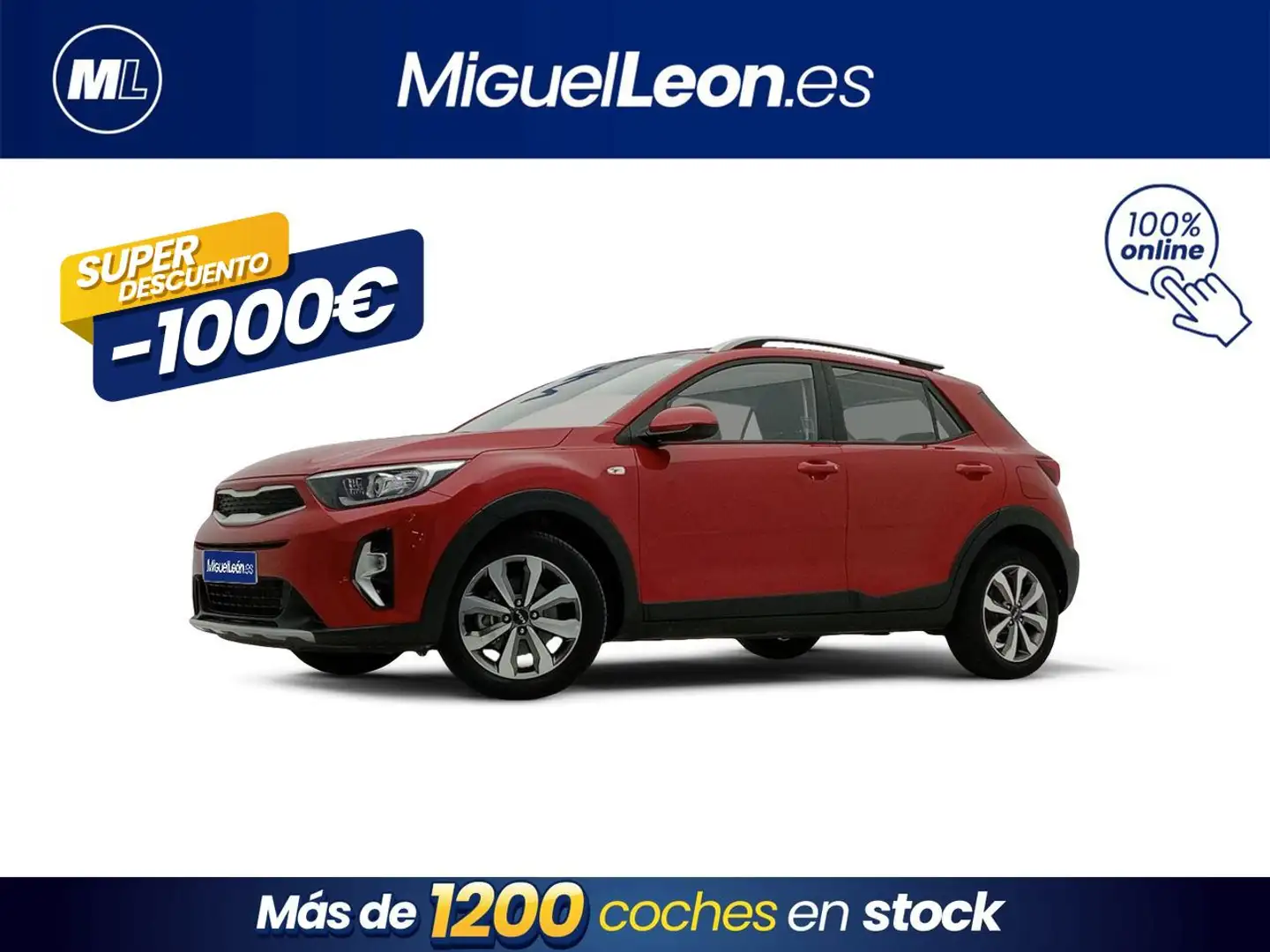 Kia Stonic 1.0 T-GDi 74kW (100CV) MHEV iMT Concept Rojo - 1