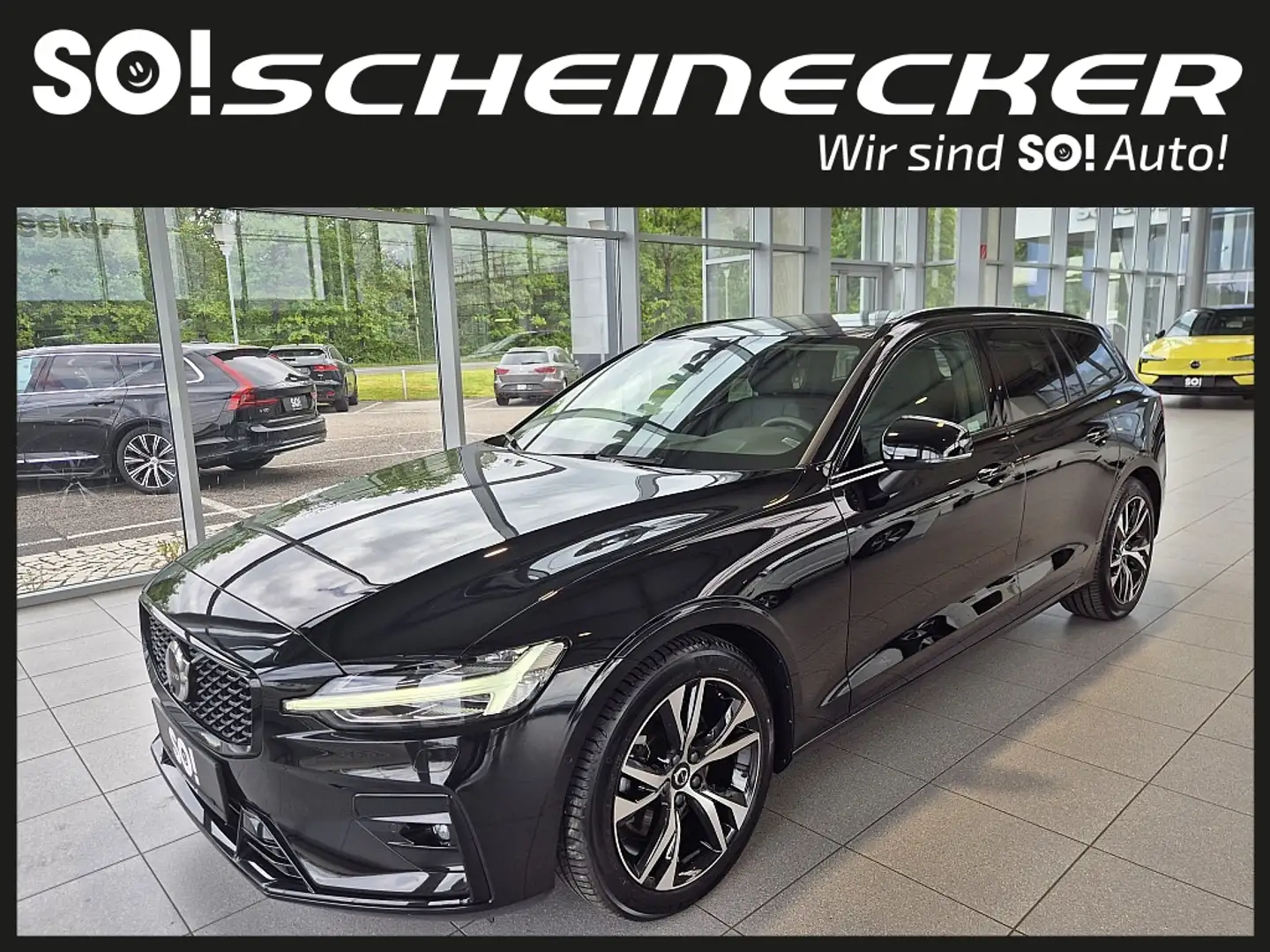 Volvo V60 B4 (P) Plus Dark Geartronic Noir - 2