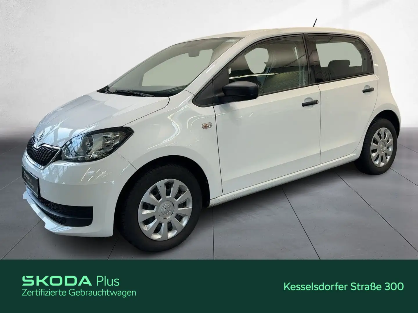 Skoda Citigo 1.0 Active DAB Klima Radio Weiß - 1