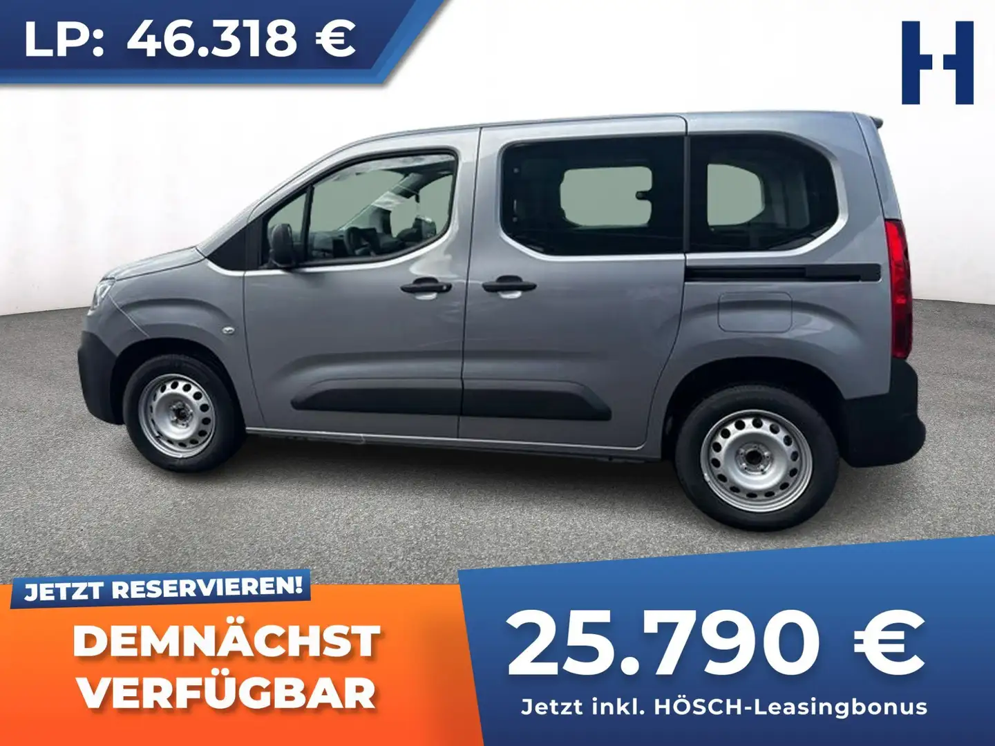 Citroen Berlingo Länge M 50 kWh Live TOP-DEAL NEU OHNE KM -44% Grau - 1