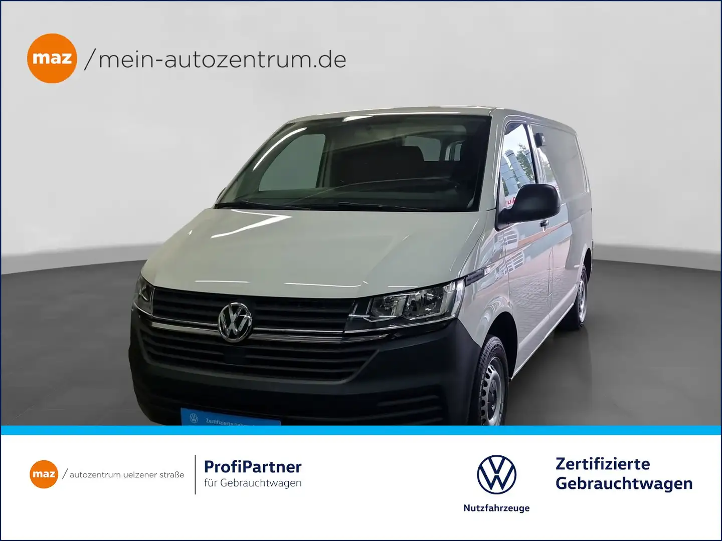 Volkswagen Transporter T6.1 Kasten 2.0 TDI Klima Heckflügeltü Wit - 1