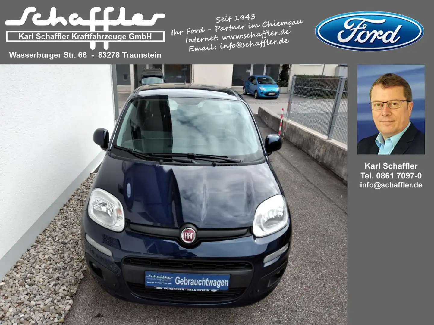 Fiat Panda Lounge Blau - 2