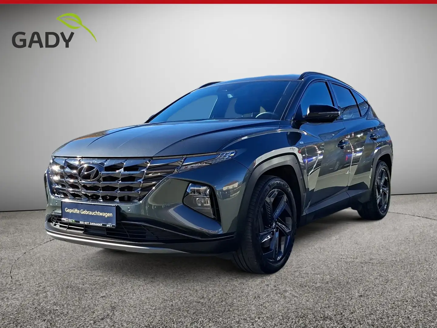 Hyundai TUCSON 1,6 CRDI 4WD 48V Trend Line Plus Grau - 1
