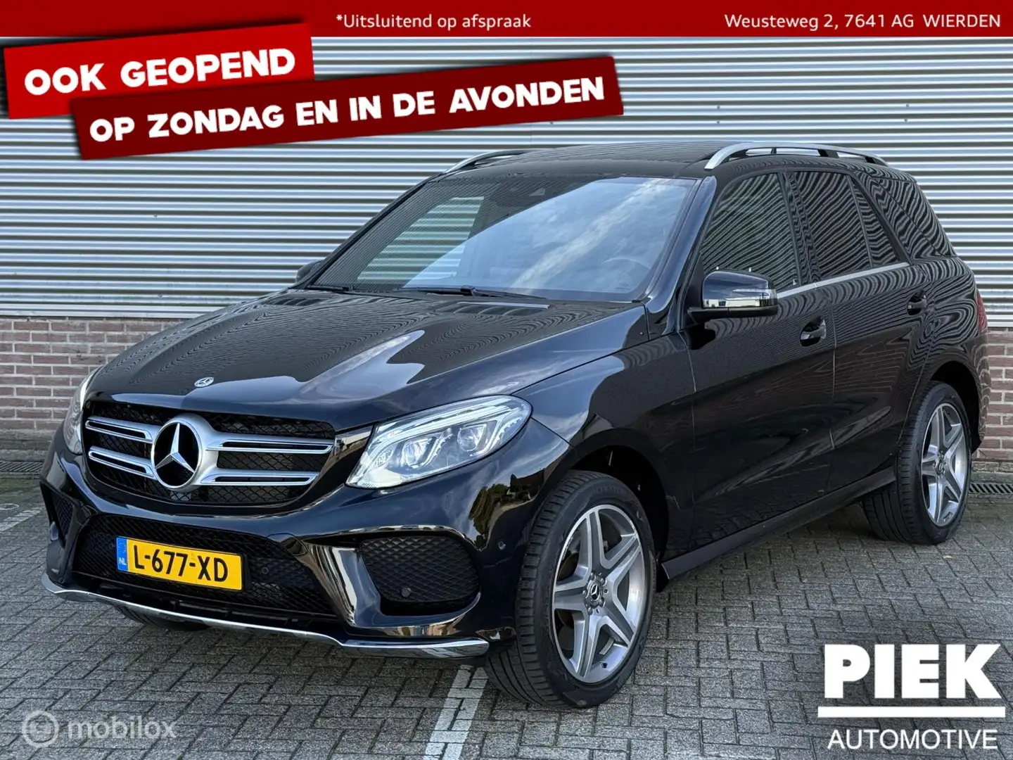 Mercedes-Benz GLE 400 4MATIC AMG Sport Edition NIEUWSTAAT Zwart - 1