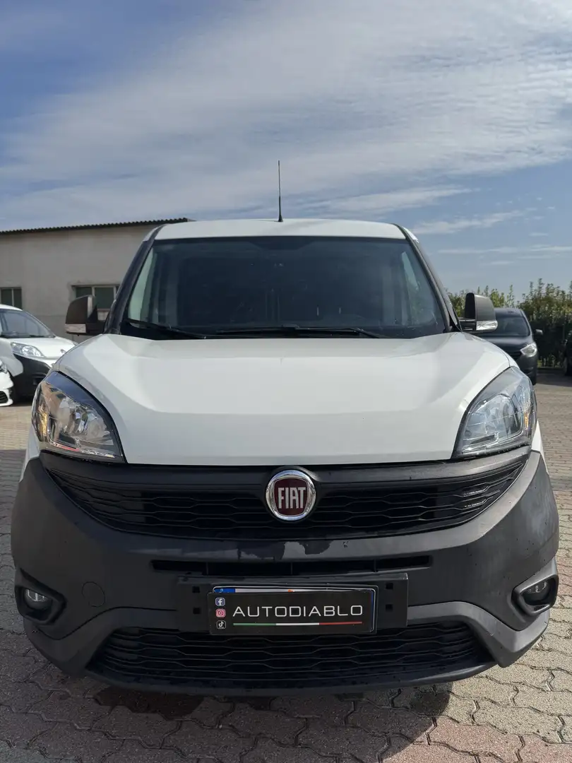 Fiat Doblo Maxi 1.6 mjt 16v Easy s&s 105cv Blanc - 2