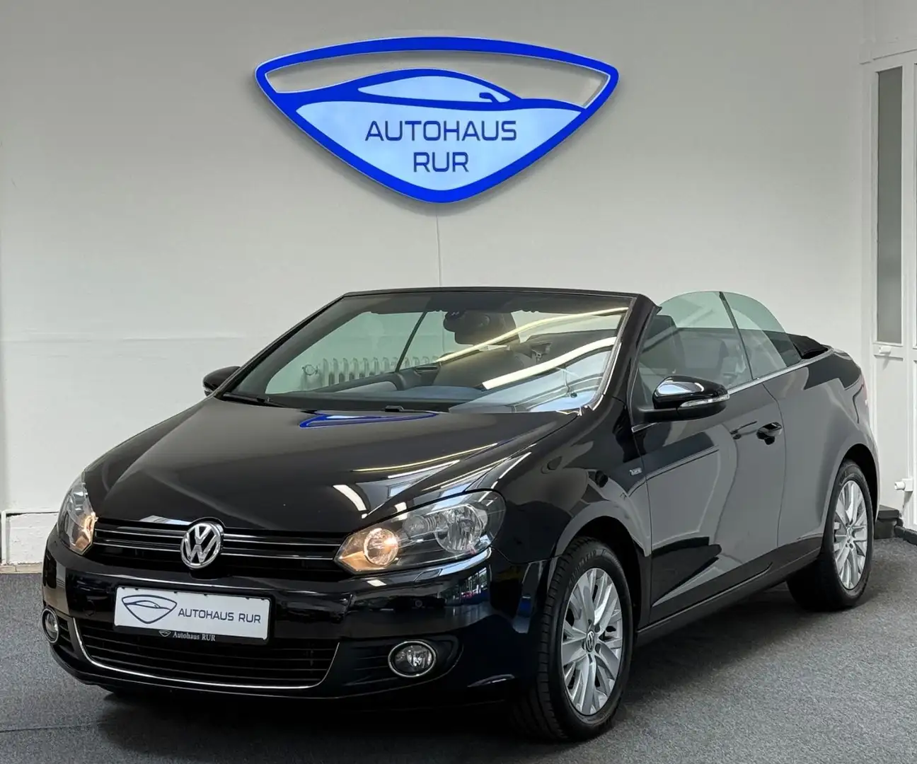 Volkswagen Golf VI Cabriolet Life BMT/SHZ/TEMPOMAT/PDC Noir - 1