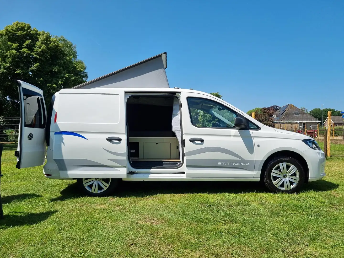 Volkswagen Caddy Maxi 1.5 TSI L2H1 Automaat MINICAMPER Wit - 2