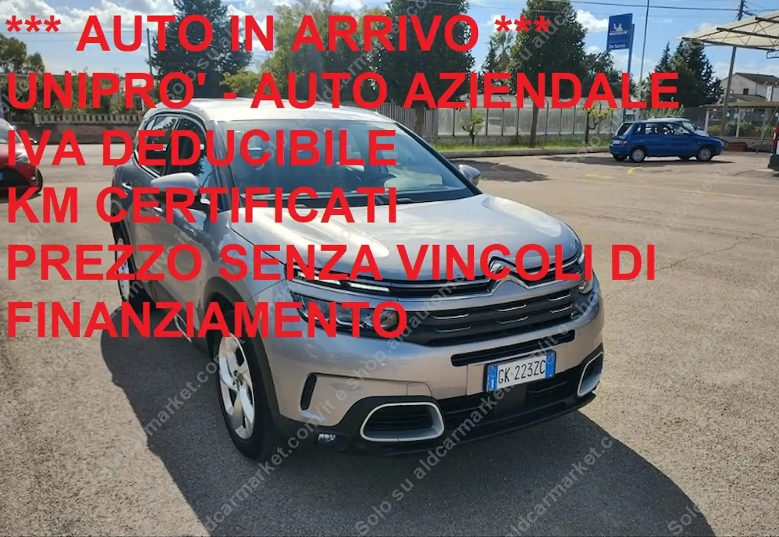 Citroen C5 Aircross 1.5 bluehdi Business Unipro'-Prezzo Reale-Km Certi Argento - 1