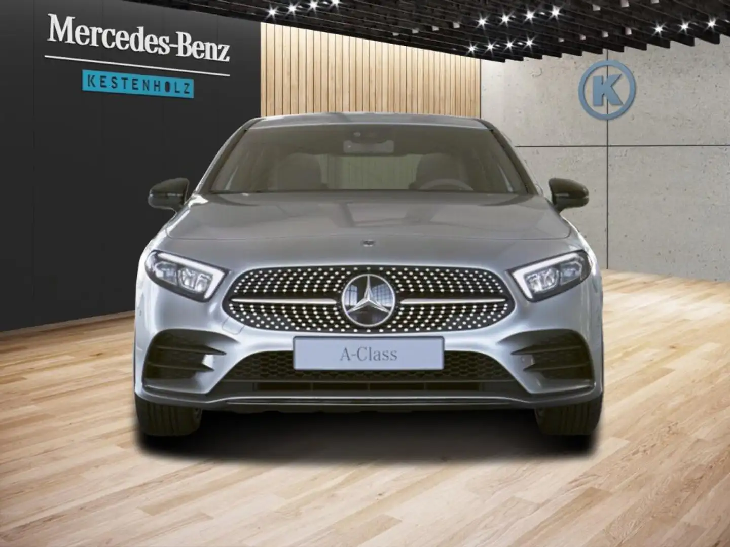 Mercedes-Benz A 200 Limousine *AMG*NIGHT*MBUX*SHZ*KAMERA*LED* Серебристый - 2