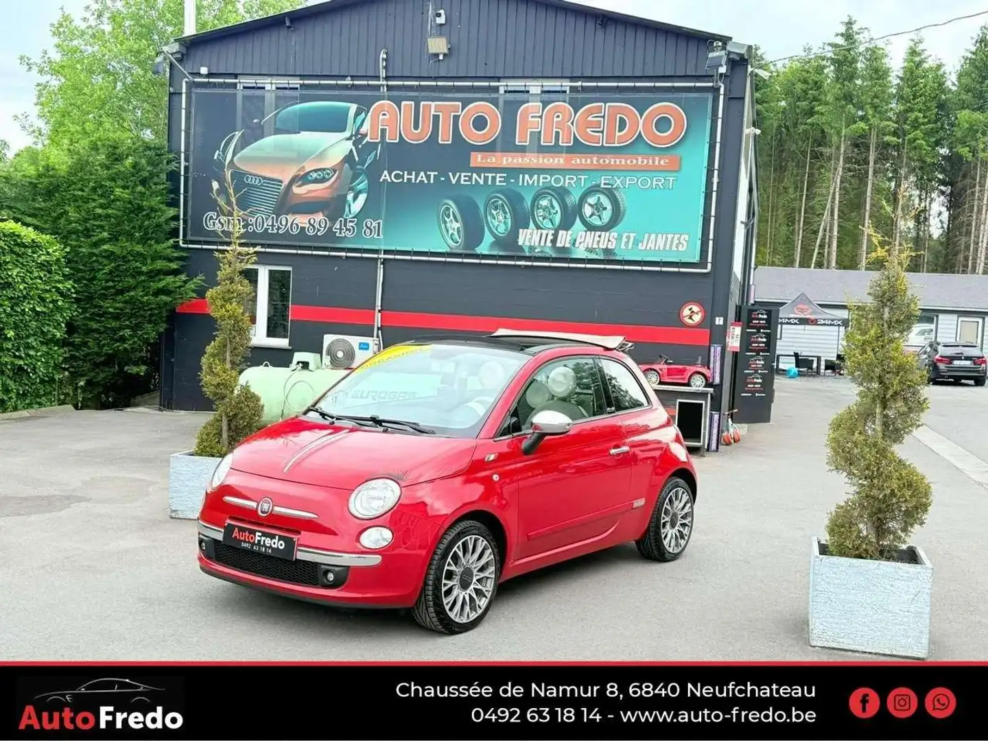 Fiat 500C 1.2i Cabriolet * Gps * Clim * Garantie 1 an */* Rot - 1