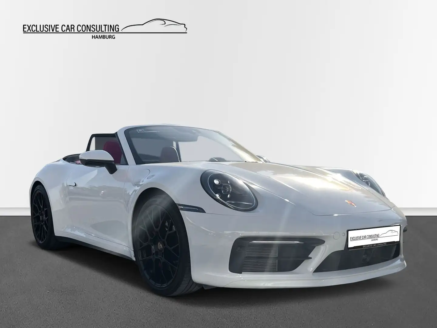 Porsche 992 911 Carrera Cabriolet 4S *SportChrono *Sitzbelü Weiß - 1