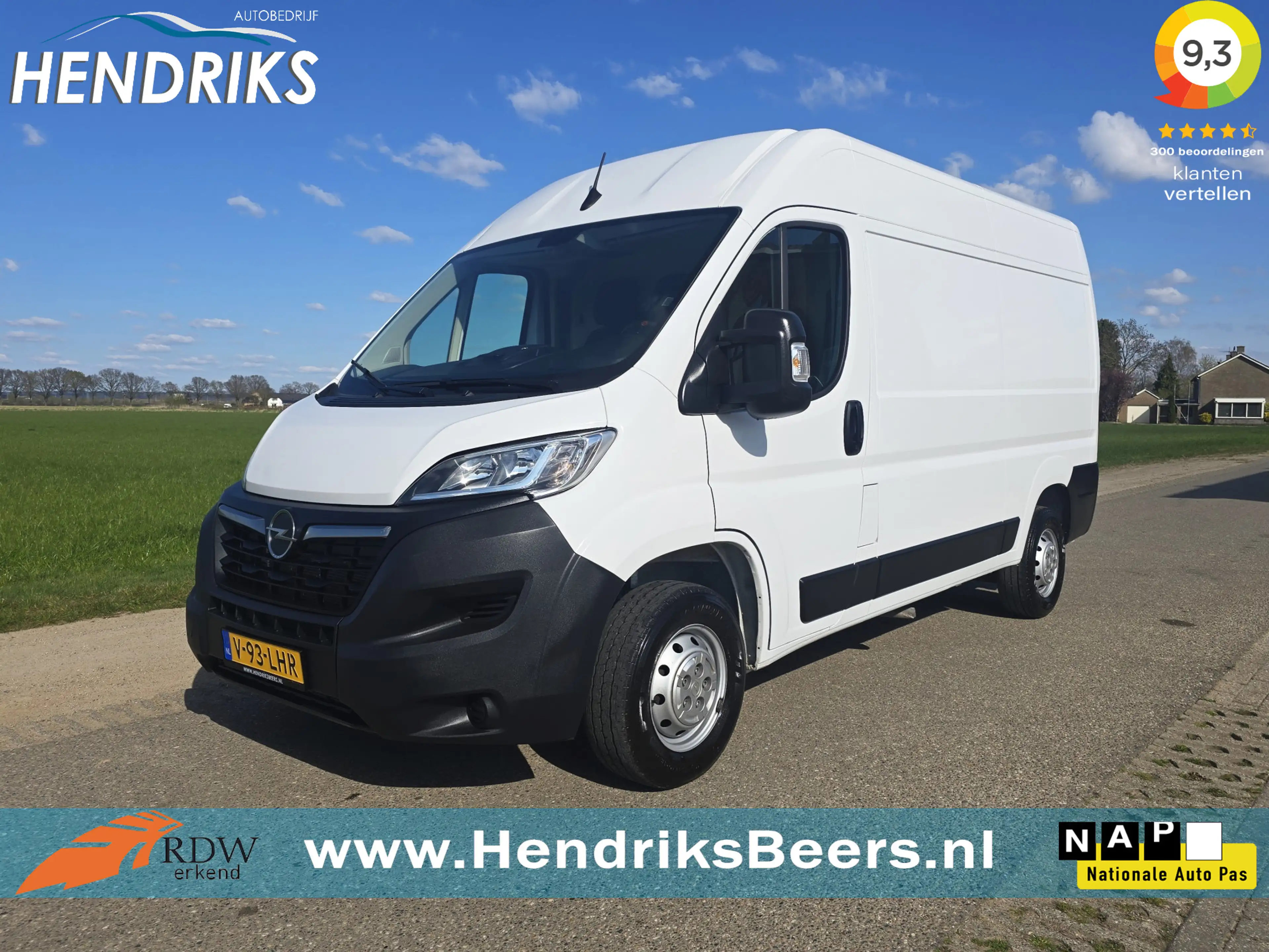 Opel Movano 2.2D 140 L2H2 3.5T - 140 Pk - Euro 6 - ParkeerCame