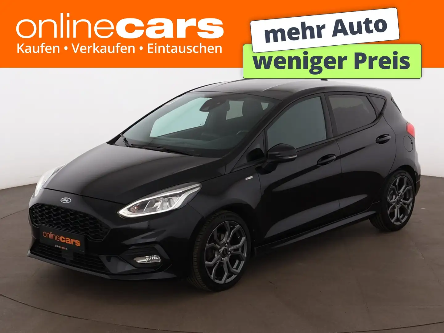 Ford Fiesta 1.5 TDCi ST-Line SITZHZG TEMPOMAT KLIMA Schwarz - 1