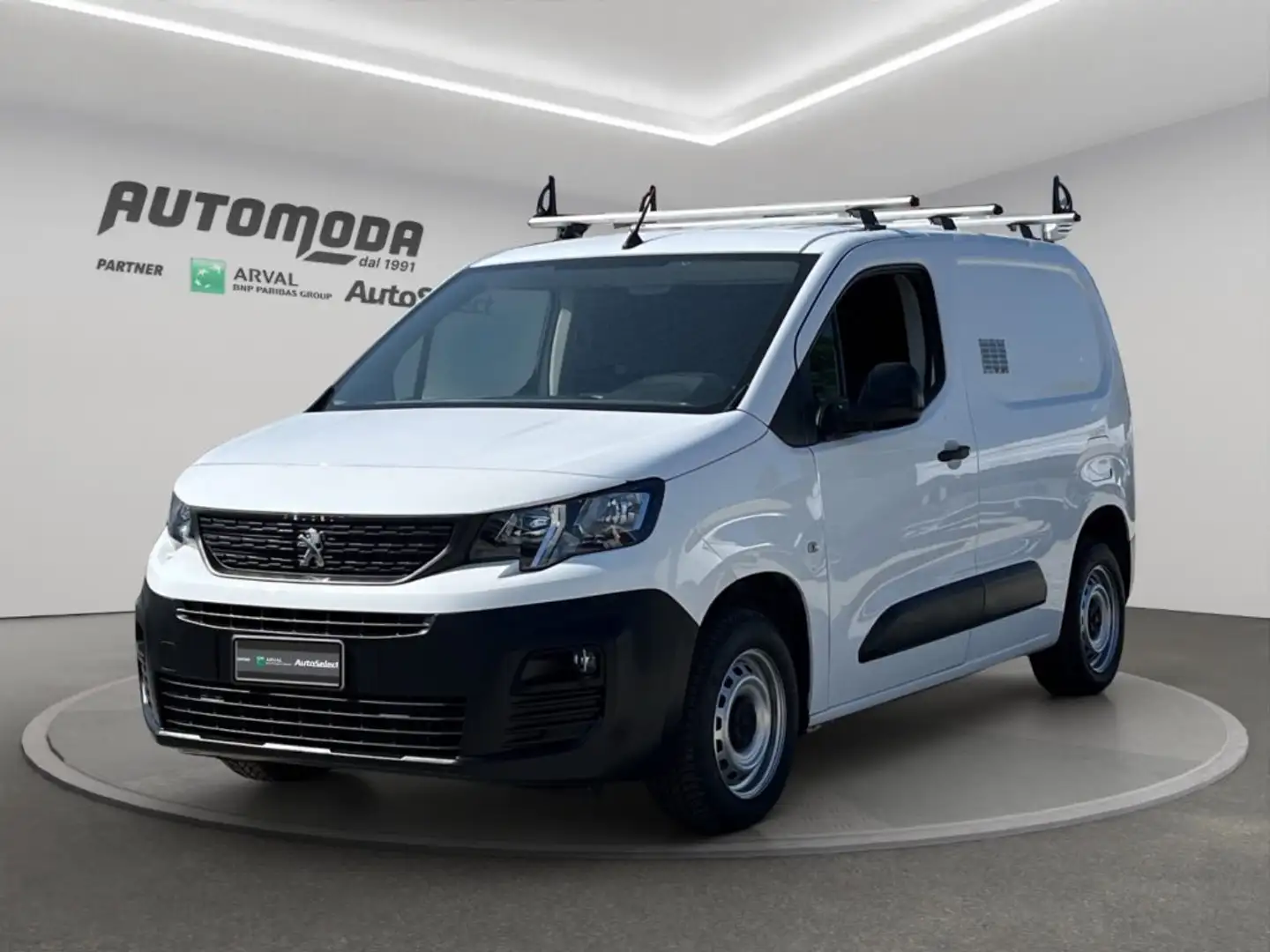 Peugeot Partner 1.5HDi 100CV 3POSTI ALLESTITO Bianco - 1