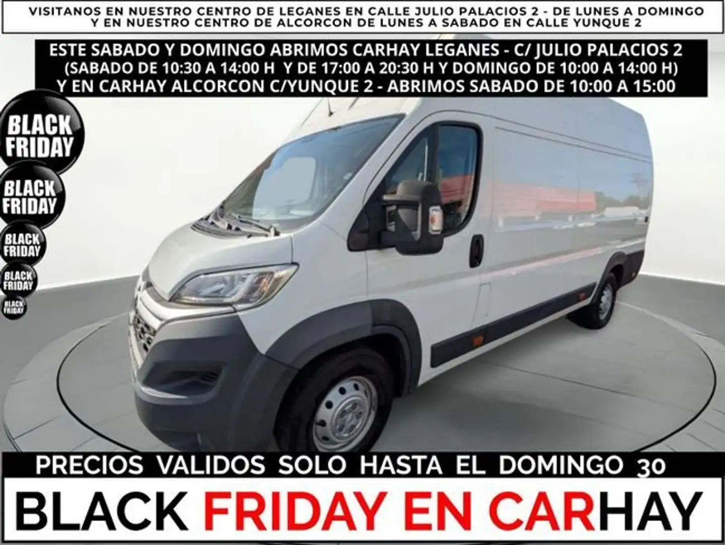 Citroen Jumper FURGÓN 2.0 Blue HDi 35 L4H3 Heavy 130 Weiß - 1