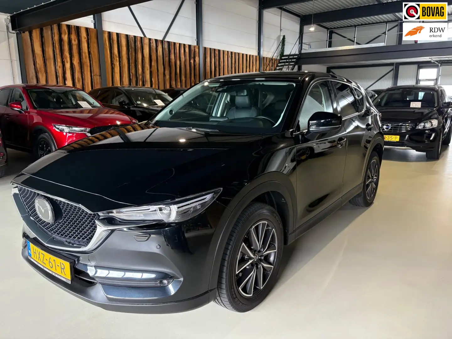 Mazda CX-5 2.5 SkyActiv-G 194 GT-M 4WD leder adaptive cruise Schwarz - 1