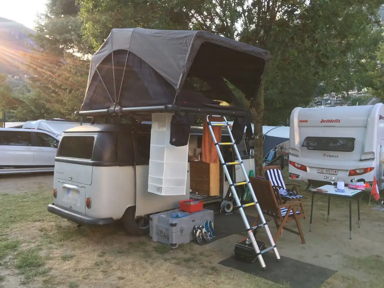Volkswagen T2 Halbkasten Camper Limbach L200A, foto 2