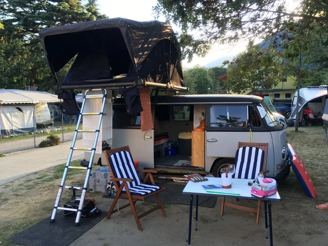 Volkswagen T2 Halbkasten Camper Limbach L200A, foto 3