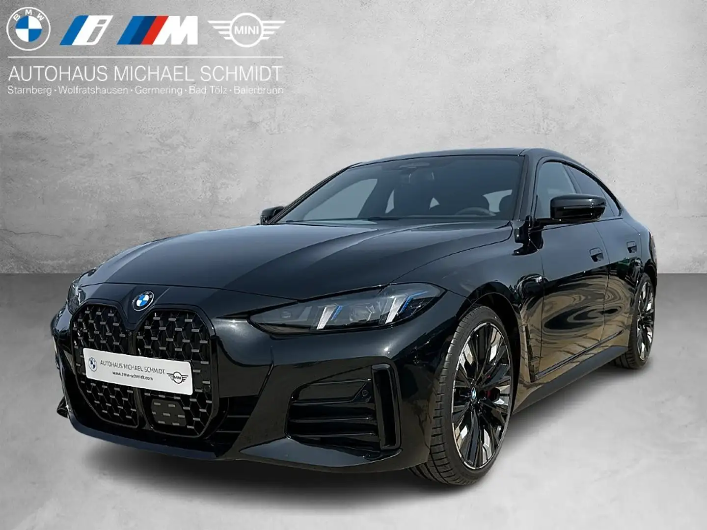 BMW 430 d xDrive Gran Coupé M Sportpaket HK HiFi DAB Schwarz - 1