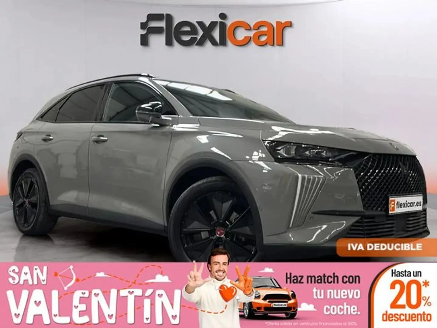 DS Automobiles DS 7 Crossback BlueHDi 130 Automático PERF LINE + Gris - 1