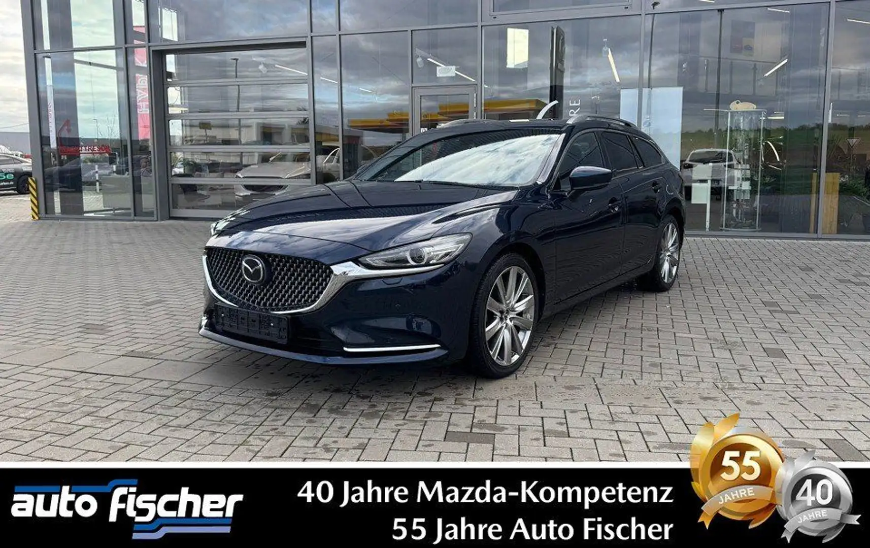 Mazda 6 2.5 (194PS) Autom. Takumi Glasschiebed. Allwet Blau - 1