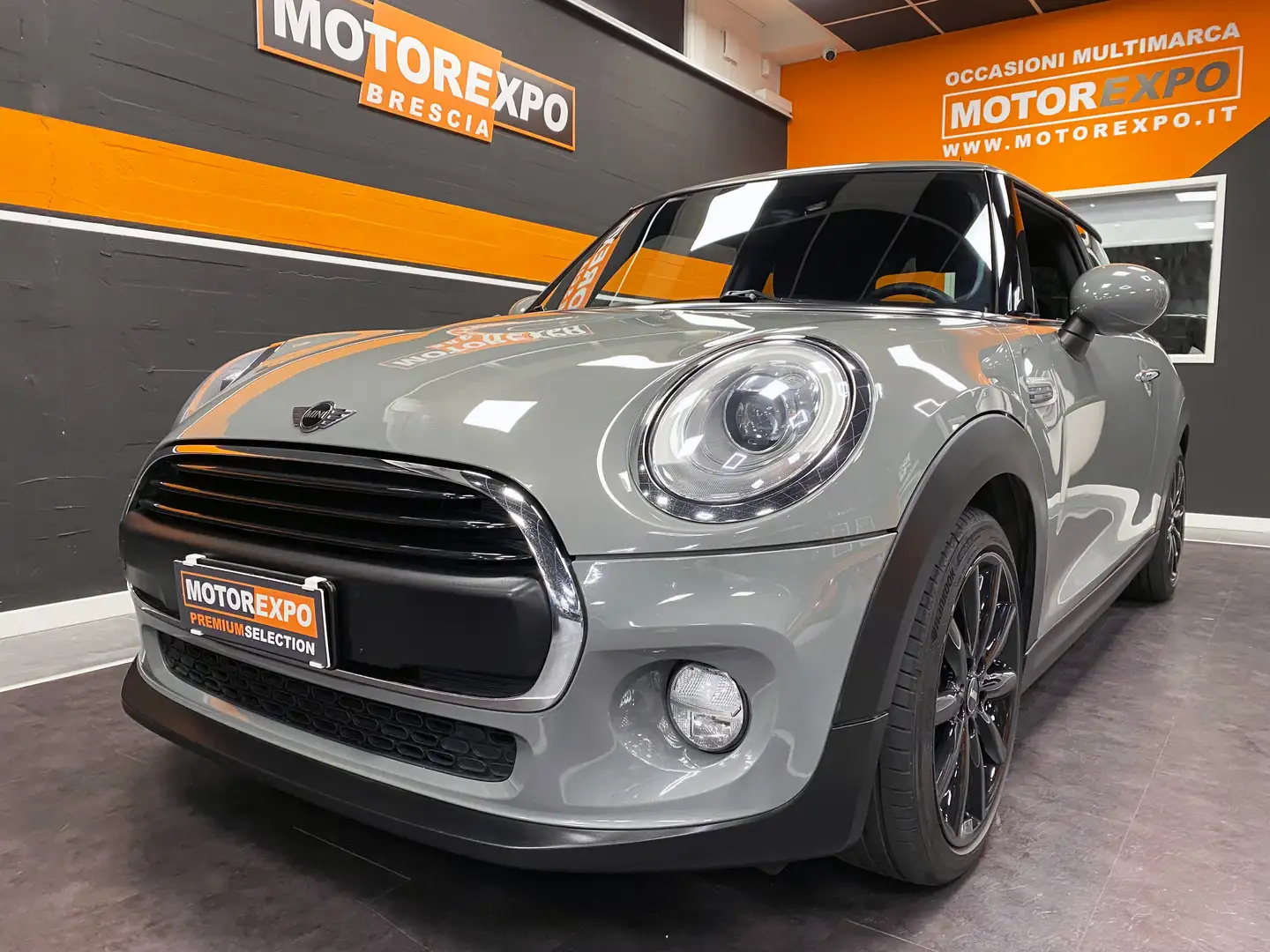 MINI One 1.2 3p 102 Cv My 2015 Pepper IDEALE NEOPATENTATI Gris - 1