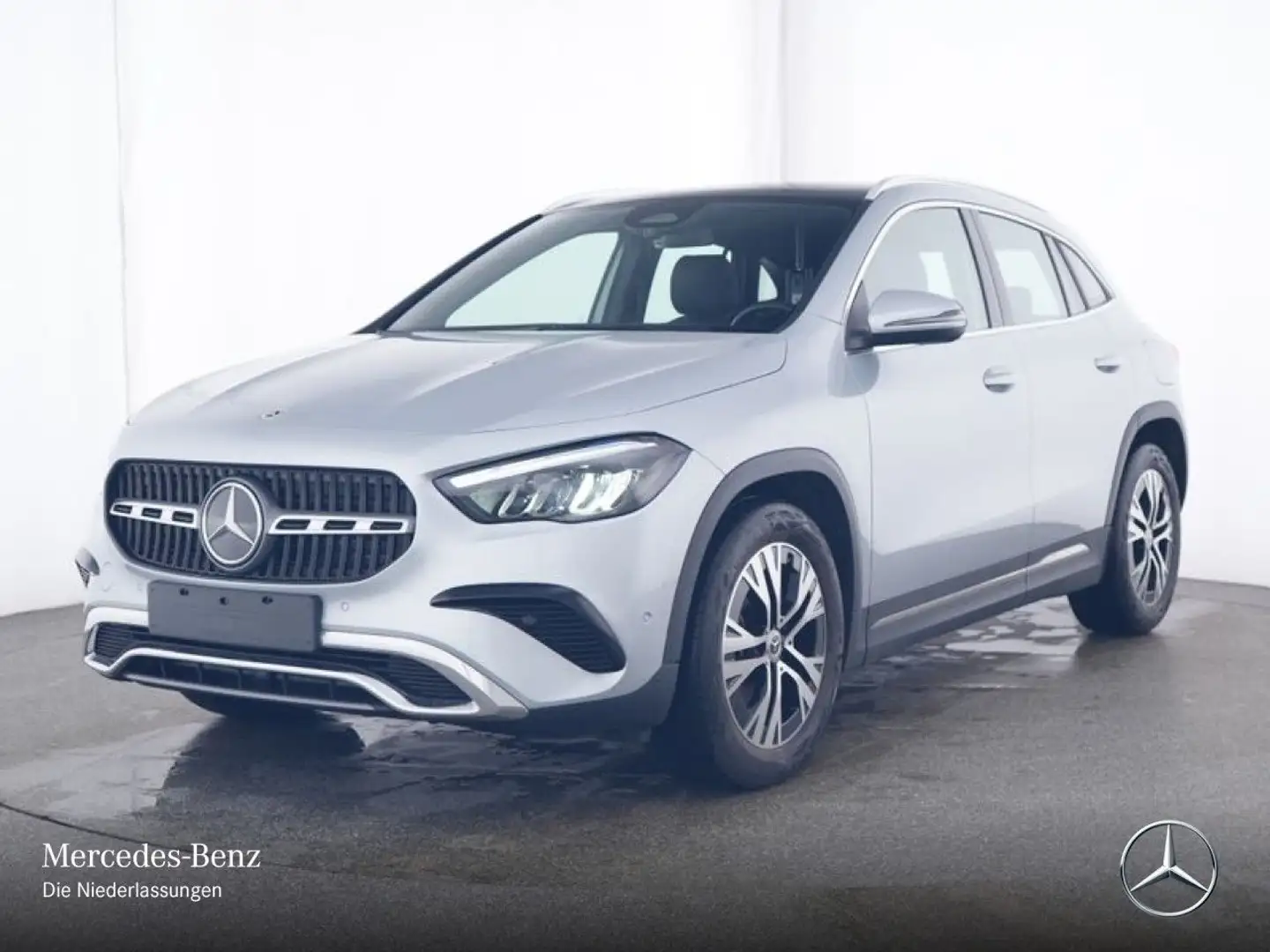 Mercedes-Benz GLA 200 d PROGRESSIVE+PANO+AHK+LED+KAMERA+8G Silber - 2
