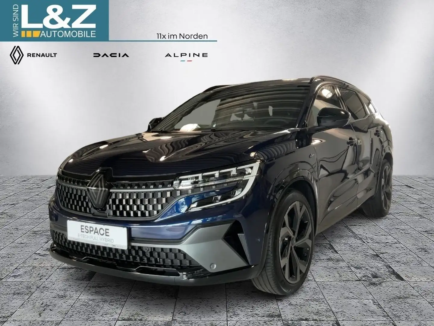 Renault Espace 6 Esprit Alpine E-Tech Full Hybrid 200***SOFORT VE Blau - 1