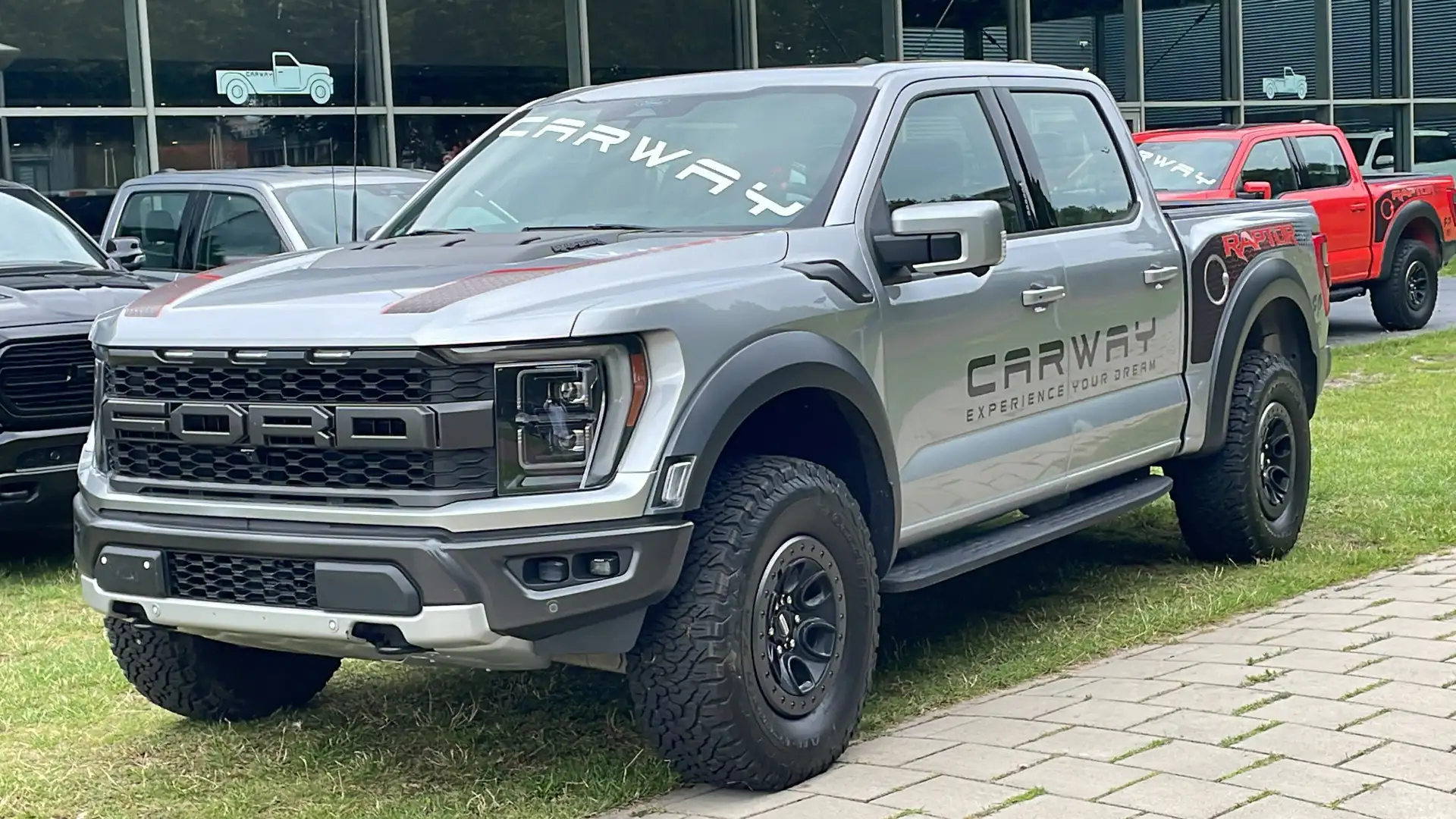 Ford F 150 Raptor Full-options !! BPM-VRIJ ! Gris - 2