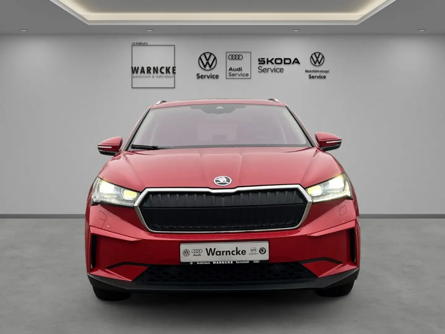 Skoda Enyaq Lounge 80 82kWh MATRIX ACC AHK NAV AreaView LM SHZ Rot - 2
