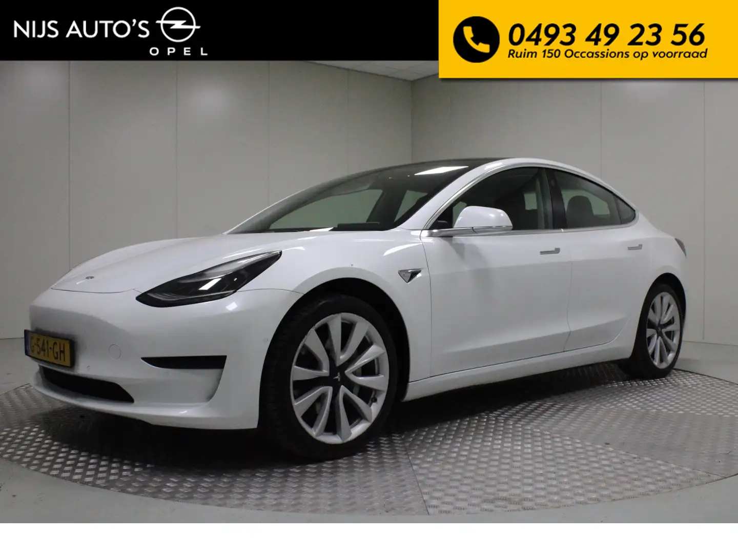 Tesla Model 3 Standard RWD Plus 60 kWh | Autopilot | Panoramadak Blanc - 1